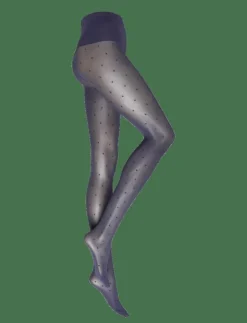 Kvinnor Swedish Stockings Strumpbyxor|Doris Dots tights 40D - Strumpbyxor