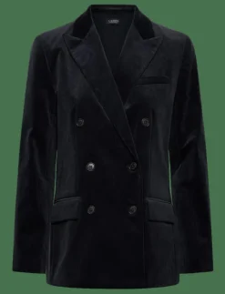 Lauren Ralph Lauren Double-Breasted Corduroy Blazer - Dubbelknäppta kavajer|Kvinnor Kavajer