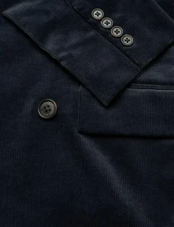 Lauren Ralph Lauren Double-Breasted Corduroy Blazer - Dubbelknäppta kavajer|Kvinnor Kavajer