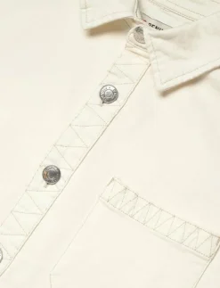 Denim Project Skjortor|DP Stitch Detail Denim Shirt - Casual skjortor