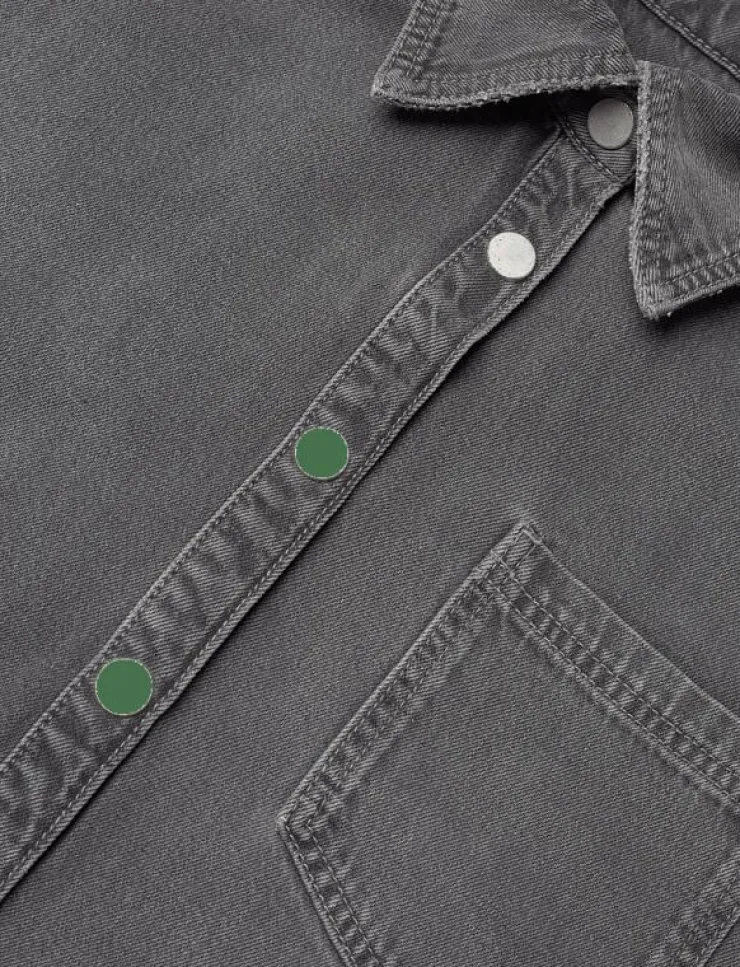 REMAIN Birger Christensen DRAPY DENIM SHIRT - Overshirts|Kvinnor Overshirts