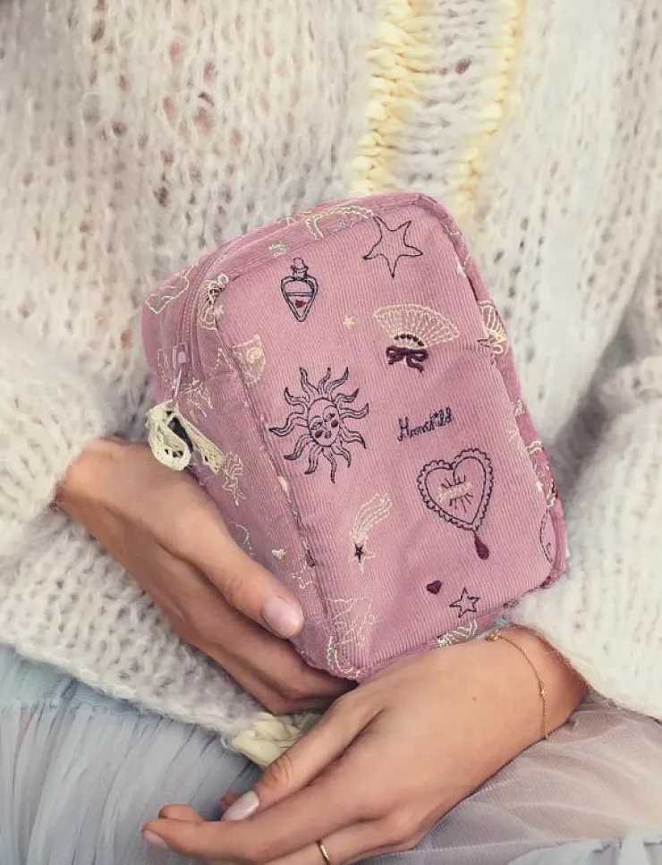 Kvinnor Maanesten Smink|Dreams Makeup Bag Purple Theatre Magic - Sminkväskor