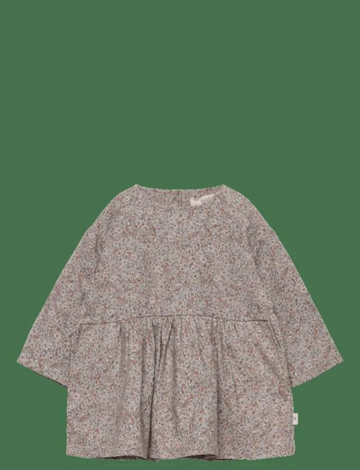 Barn Wheat Klänningar & Kjolar|Dress Henna - Långärmade vardagsklänningar