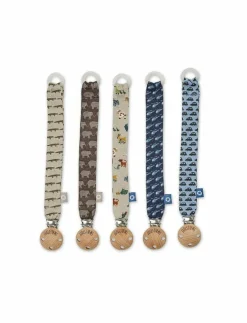 Smallstuff Dummystring, fabric, crocodile - Napphållare|Barn Nappar & Tillbehör