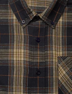 Knowledge Cotton Apparel Dune regular check flannel shirt - Flanellskjortor| Skjortor