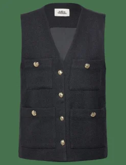 Kvinnor Lollys Laundry Västar|Edel Vest SS - Stickade västar