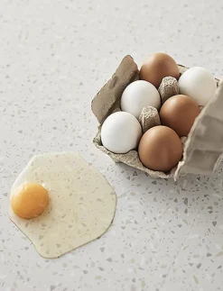 Kid's Concept Eggs 6 pcs BISTRO - Leksaksmat & Leksakstårtor|Barn Leksakskök & Tillbehör