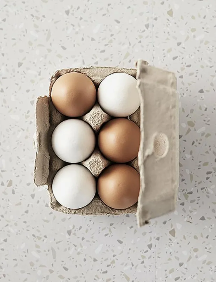 Kid's Concept Eggs 6 pcs BISTRO - Leksaksmat & Leksakstårtor|Barn Leksakskök & Tillbehör