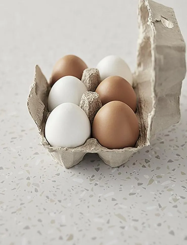 Kid's Concept Eggs 6 pcs BISTRO - Leksaksmat & Leksakstårtor|Barn Leksakskök & Tillbehör
