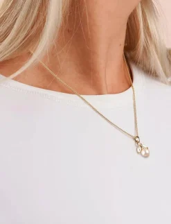 SNÖ of Sweden Eira pearl pendant neck 50 - 50 cm - Kedjehalsband|Kvinnor Smycken