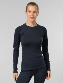 Kvinnor Johaug Underställ|Underställ|Elevate Wool Long Sleeve - Underställströjor