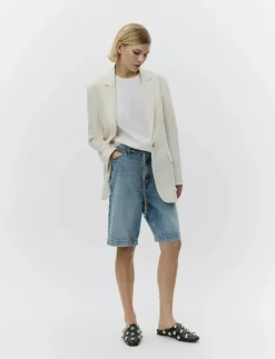 Day Birger et Mikkelsen Elijah Shorts  Blue Soft Denim - Jeansshorts|Kvinnor Shorts