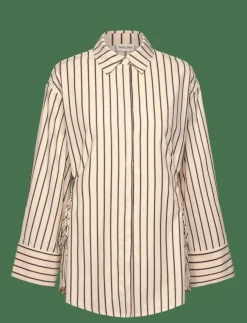 Kvinnor Malina Blusar & Skjortor|Eline Cut Out shirt - Långärmade