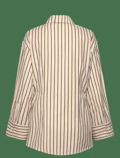 Kvinnor Malina Blusar & Skjortor|Eline Cut Out shirt - Långärmade