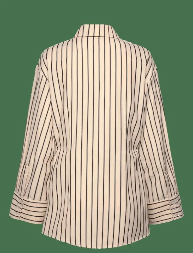 Kvinnor Malina Blusar & Skjortor|Eline Cut Out shirt - Långärmade