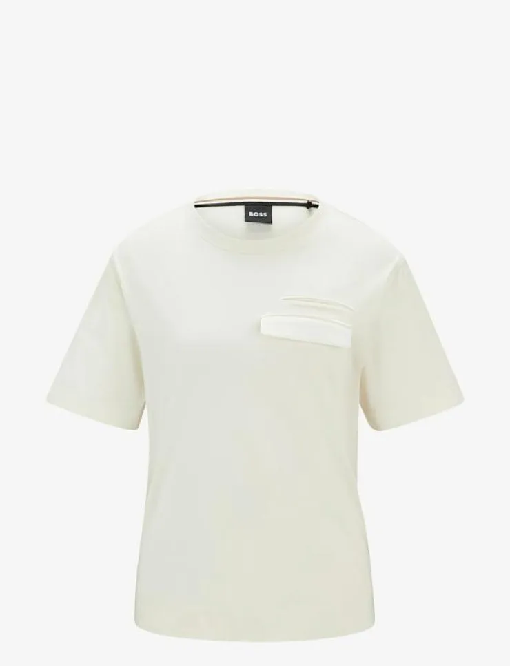 Kvinnor BOSS T-Shirts & Toppar|Elpha_pocket - T-shirts