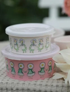 Barn Rätt Start Lunchlådor|Elsa Beskow Blomsterfesten, Snackbox, 2-pack - Lunchlådor