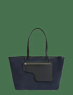 Kvinnor ATP Atelier Shoppingväskor & Totes|Eraclea Suede/Vacchetta - Shoppers
