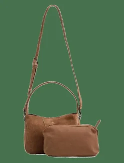 Kvinnor Markberg Crossbody Bags|EsaMBG Cross. Bag, Suede - Crossbody Bags