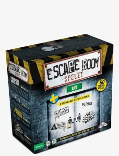 Toyrock ESCAPE ROOM SPEL - SVENSKA - Brädspel|Barn Pussel & Spel