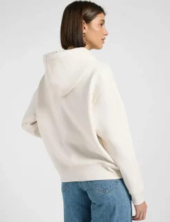 Kvinnor Lee Jeans Sweatshirts|ESSENTIAL HOODIE - Huvtröjor