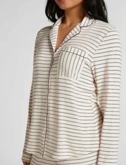 Hunkemöller Essential Jersey Long-Sleeved Jacket - Överdelar|Kvinnor Pyjamas & Loungewear
