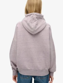 Superdry ESSENTIAL LOGO OVERDYED HOODIE - Huvtröjor|Kvinnor Sweatshirts