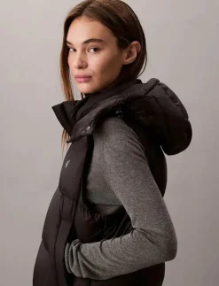 Calvin Klein Jeans ESSENTIAL MIDWEIGHT PUFFER VEST - Vadderade västar|Kvinnor Västar