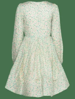 Malina Estelle v-neck chiffon mini dress - Korta klänningar|Kvinnor Klänningar