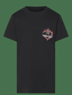 Barn Quiksilver Sportkläder|EV IN FLAMES SS YOUTH - Kortärmade
