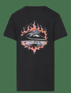 Barn Quiksilver Sportkläder|EV IN FLAMES SS YOUTH - Kortärmade