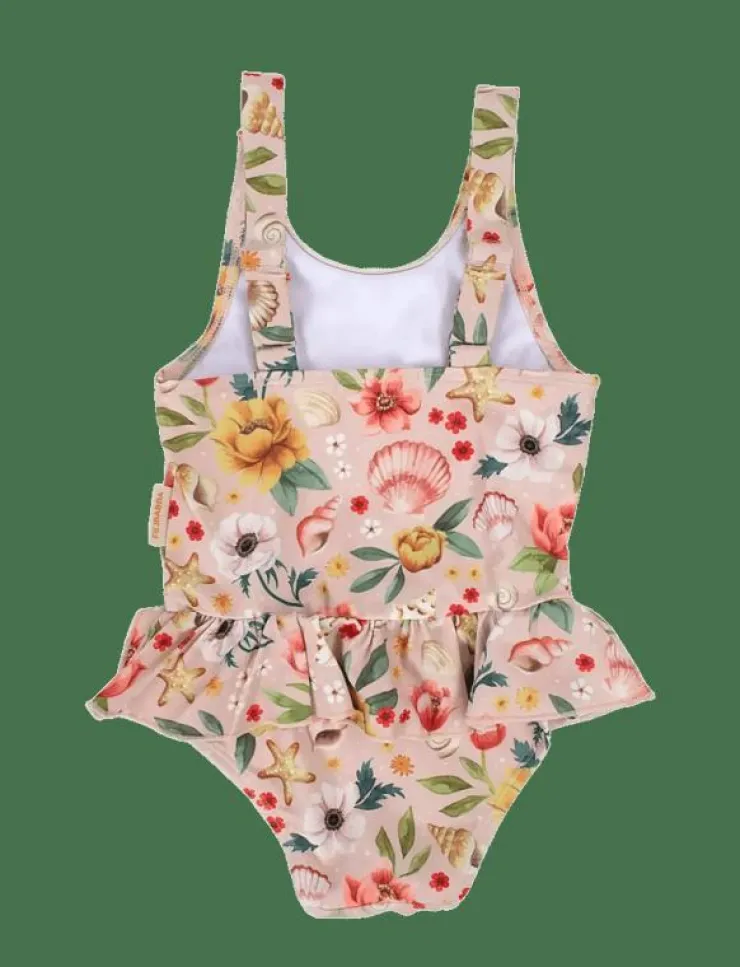 Filibabba Eva – Badedragt 1-2 år – Ocean Blossom - Baddräkt|Barn Badkläder