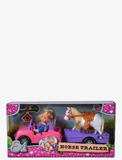 Simba Toys Evi LOVE Lekset Jeep & Hästsläp - Lekset|Barn Leksaksset & Leksaksfigurer