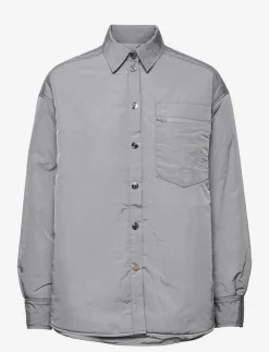 Kvinnor REMAIN Birger Christensen Overshirts|Evy Shirt - Långärmade