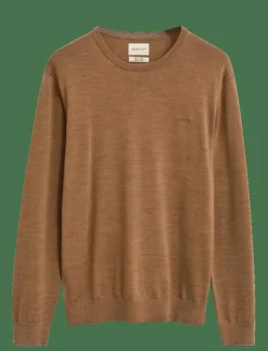 GANT EXTRAFINE MERINO WOOL C-NECK - Rundhalsad| Stickat