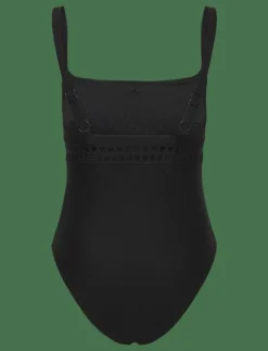 Kvinnor BOSS Badkläder|EYELET SWIMSUIT - Baddräkter