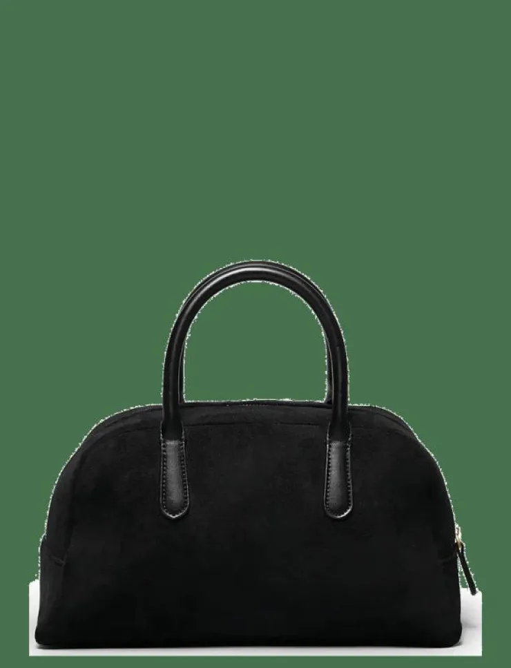 Kvinnor Ceannis Handväskor|Fake Suede Bowling Bag - Handväskor