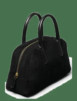 Kvinnor Ceannis Handväskor|Fake Suede Bowling Bag - Handväskor
