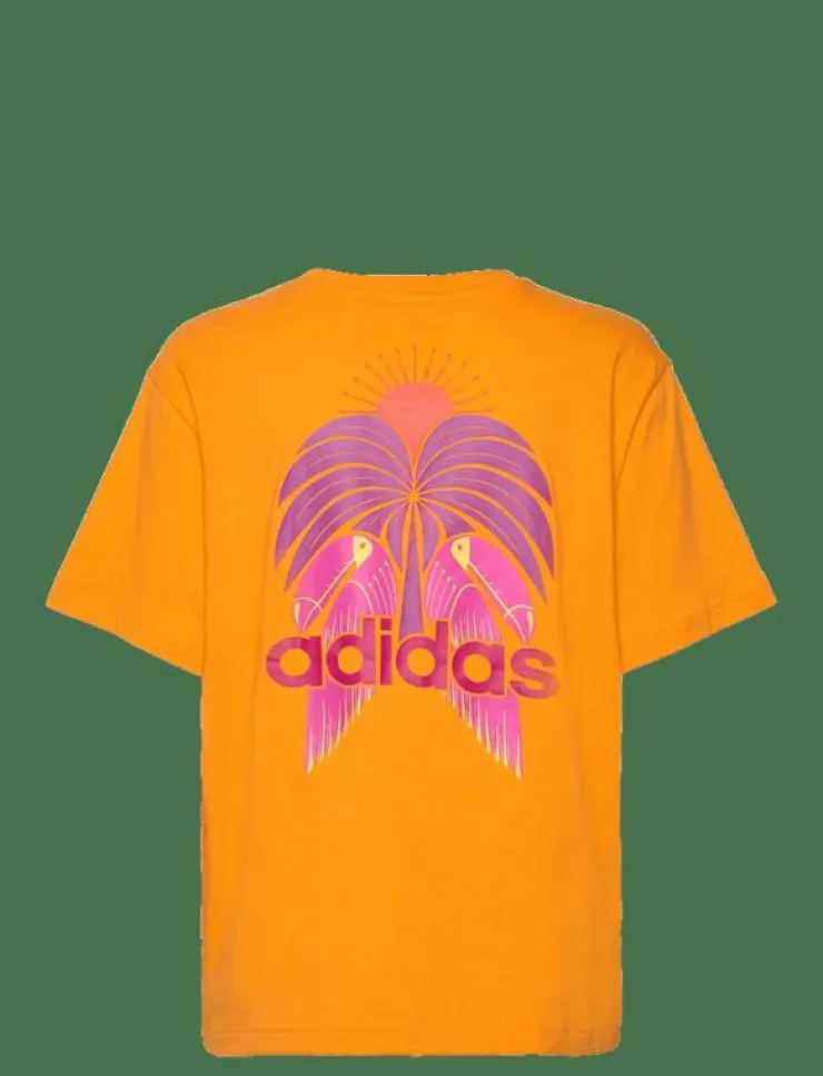 adidas Sportswear FARM GFX TEE - T-Shirts|Kvinnor Toppar & T-Shirts
