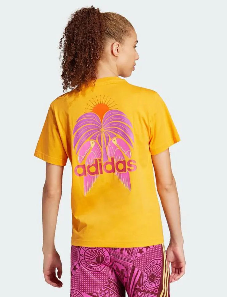 adidas Sportswear FARM GFX TEE - T-Shirts|Kvinnor Toppar & T-Shirts
