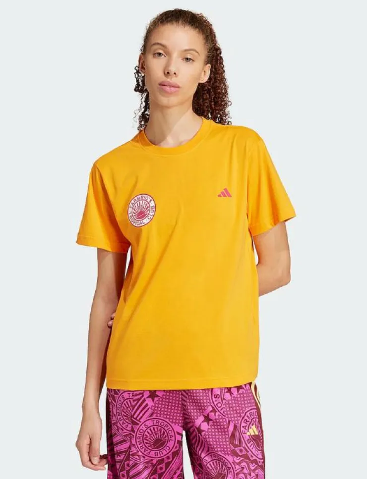 adidas Sportswear FARM GFX TEE - T-Shirts|Kvinnor Toppar & T-Shirts