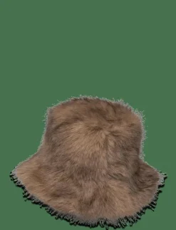 Mango Faux-fur bucket hat - Bucket hats|Kvinnor Mössor & Hattar
