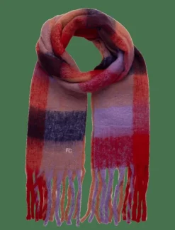 Kvinnor French Connection Sjalar & Halsdukar|FC FLUFFY CHECK SCARF - Halsdukar