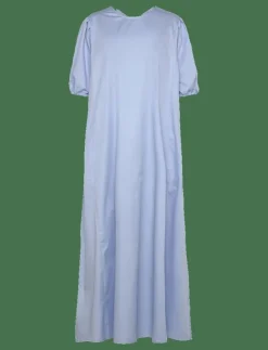 Kvinnor Naja Lauf Klänningar|FELICITY DRESS COTTON SATEEN - Maxiklänningar