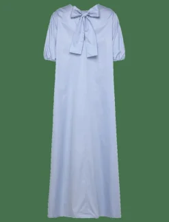 Kvinnor Naja Lauf Klänningar|FELICITY DRESS COTTON SATEEN - Maxiklänningar