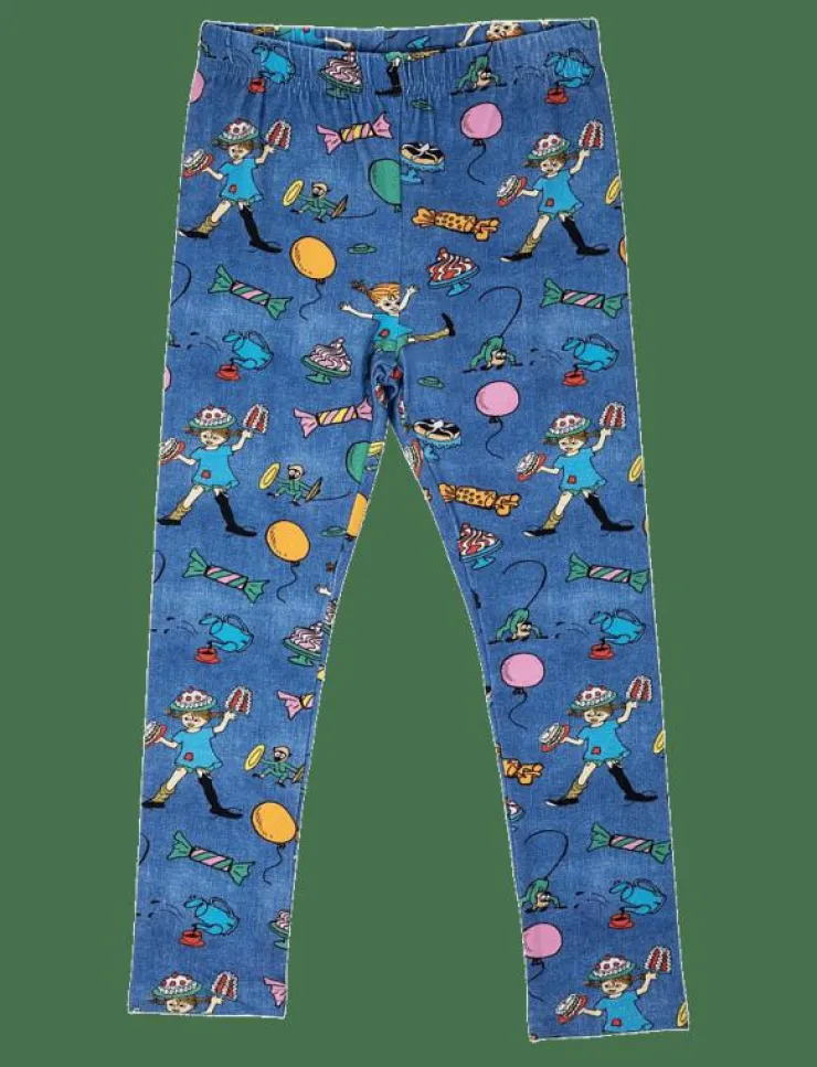Barn Martinex Basplagg|Nederdelar|FEST PIPPI LEGGINGS - Leggings