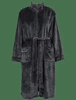 Missya Fine fleece robe w. zipper - Morgonrock|Kvinnor Morgonrockar|Morgonrockar