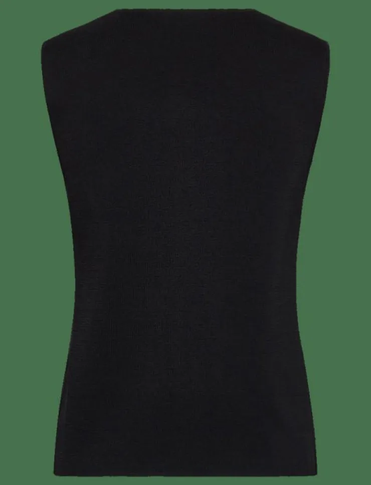 Mango Fine-knit gilet - Stickade västar|Kvinnor Västar