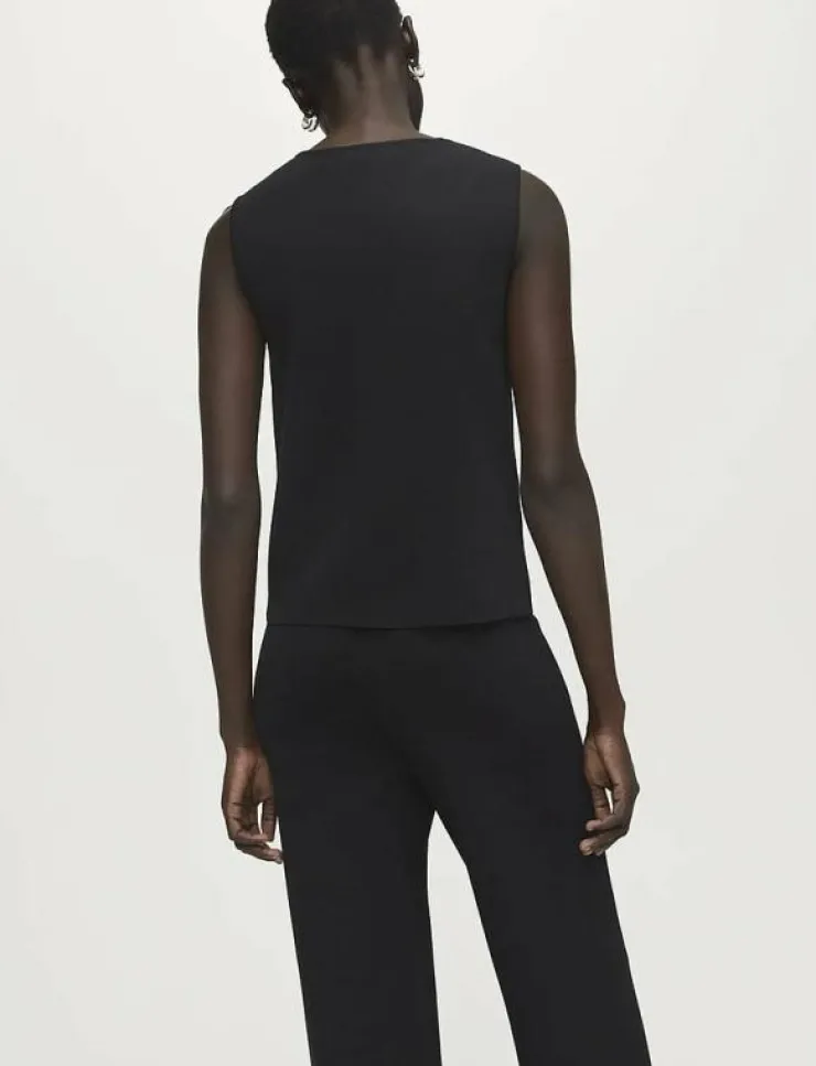 Mango Fine-knit gilet - Stickade västar|Kvinnor Västar