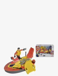 Barn Simba Toys Leksaksset & Leksaksfigurer|Fireman Sam Juno, Jet Ski incl. Figurine - Båtar